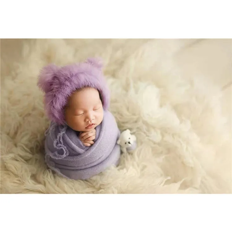 3pcs/set Newborn Photography Knitted Wraps