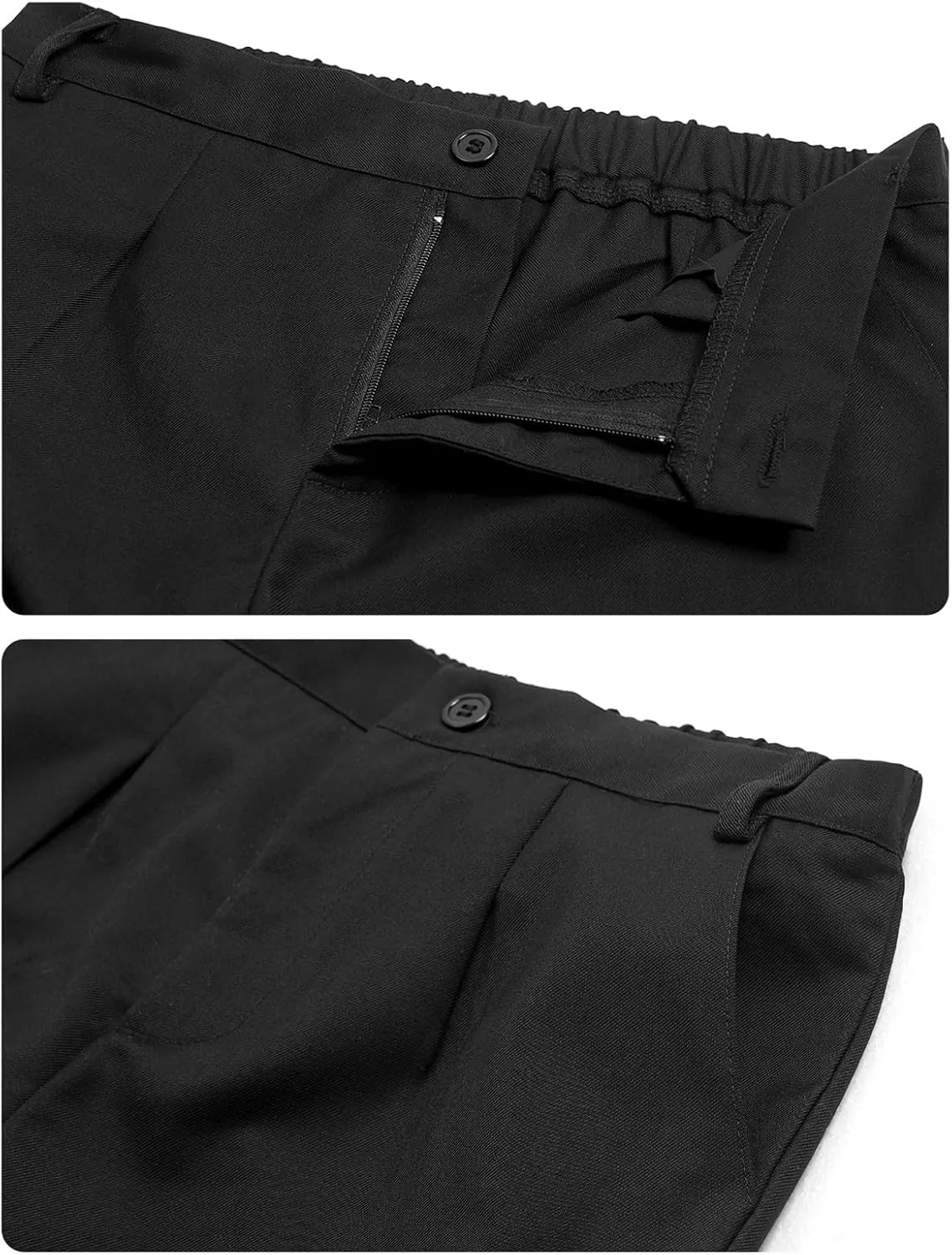 A&J DESIGN Boys 6-Piece Formal Suit Vest and Pant Set with Dress Shirts, Vest, Pants, Tie, Bowtie and Pocket Square