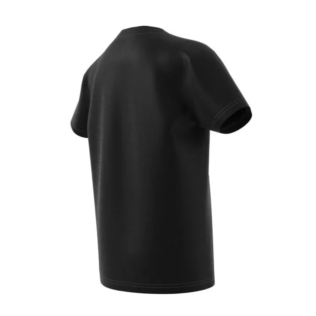 Adidas Kids&#39; Originals Trefoil T-Shirts Black DV2905