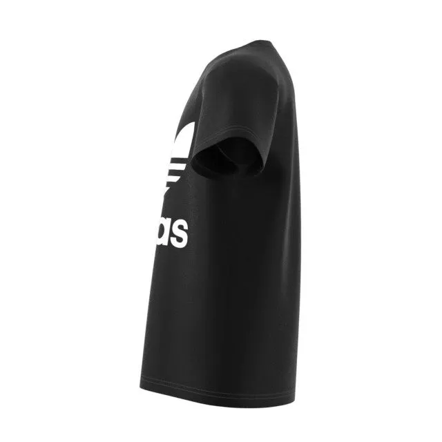 Adidas Kids&#39; Originals Trefoil T-Shirts Black DV2905