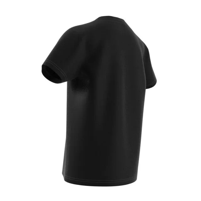 Adidas Kids&#39; Originals Trefoil T-Shirts Black DV2905