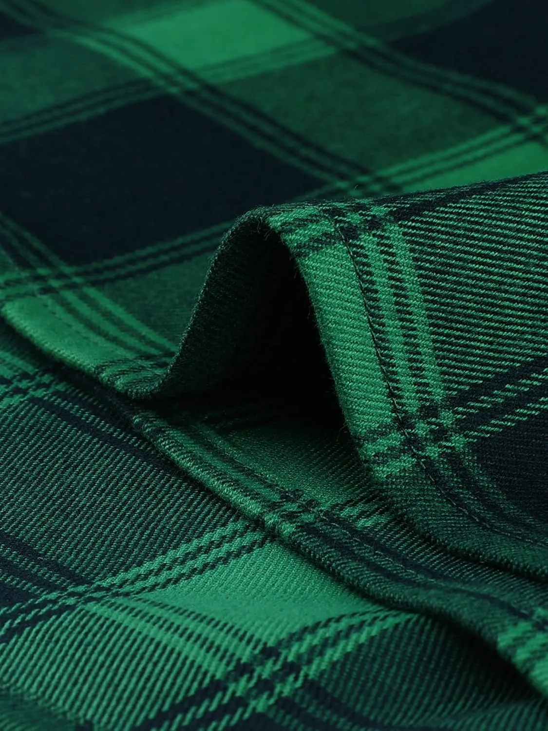Allegra K Women's Plaid Skirt St. Patrick's Day High Waist Skater Layers A-Line Tartan Skirts