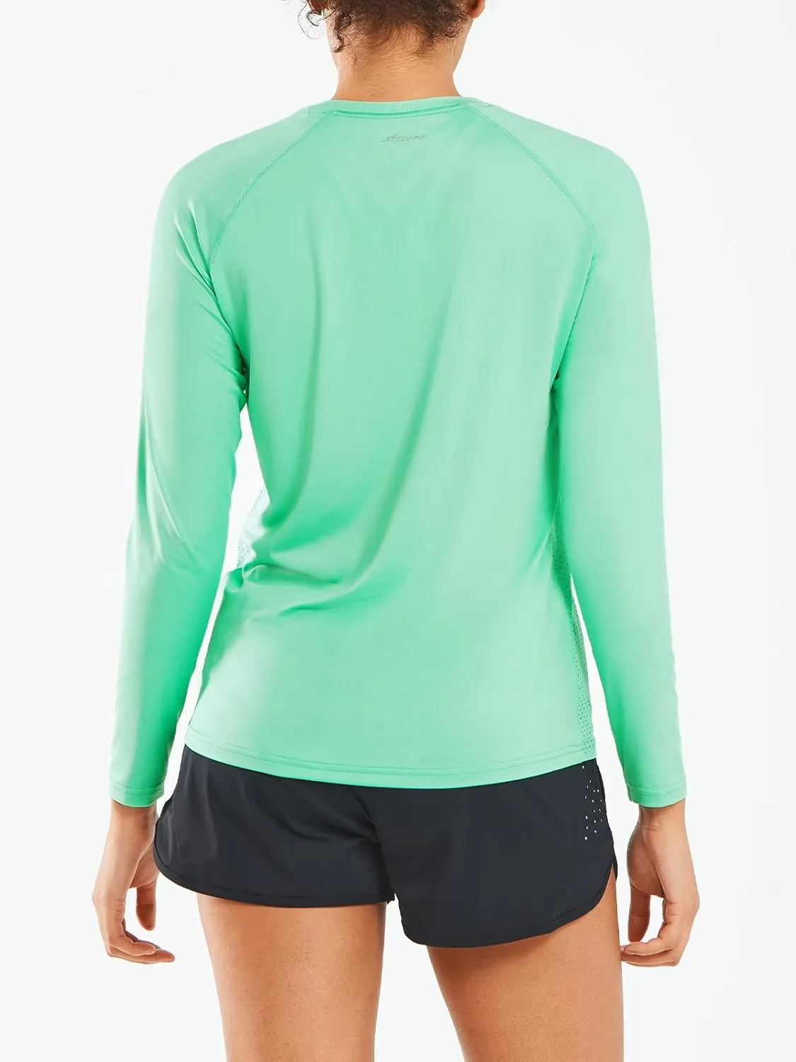 ALLZERO Rash Guard for Women UPF 50  Long Sleeve Sun Shirts Quick Dry SPF Shirts for Workout Hiking Fishing