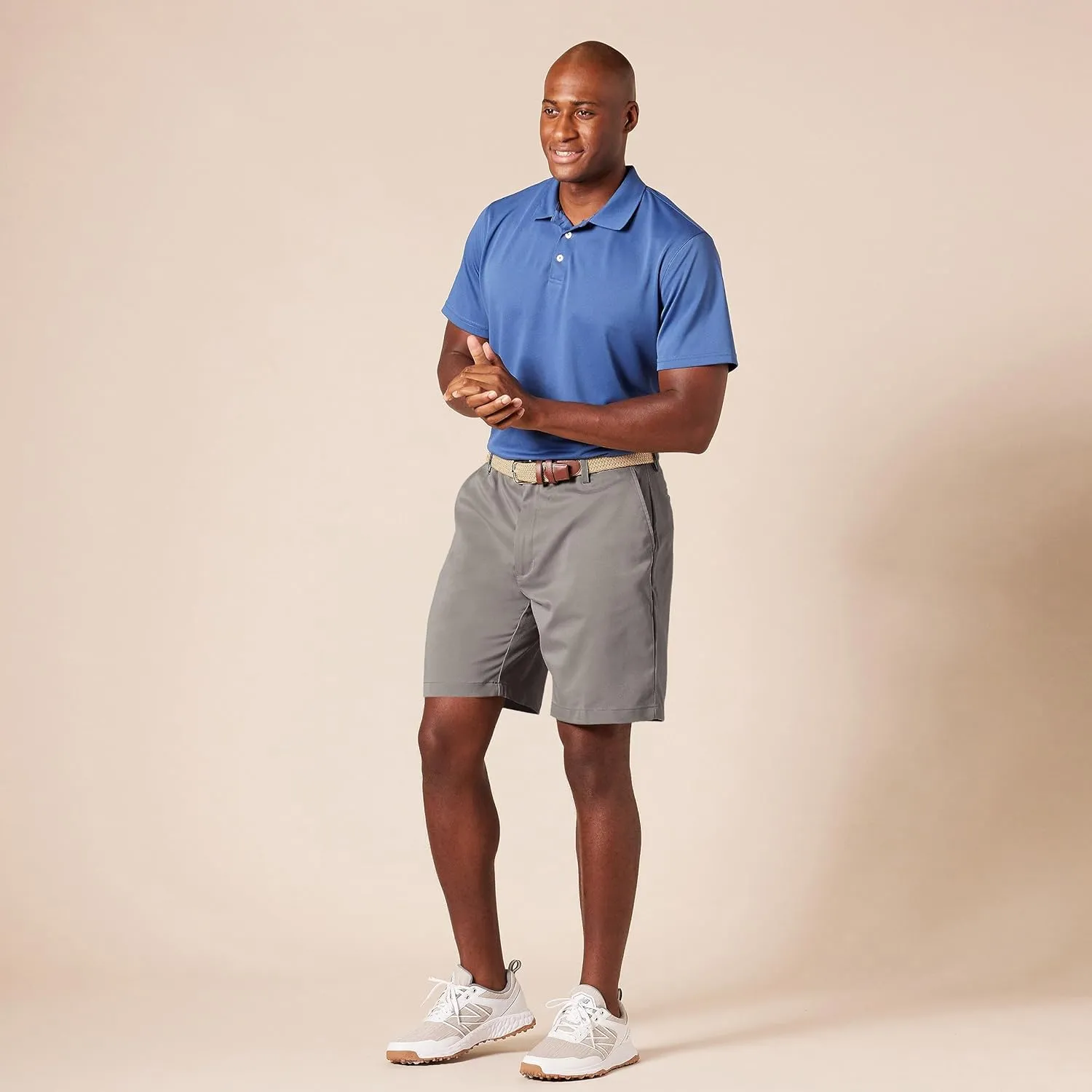 Amazon Essentials Men's Classic-Fit Stretch Golf Short (Available in Big & Tall)