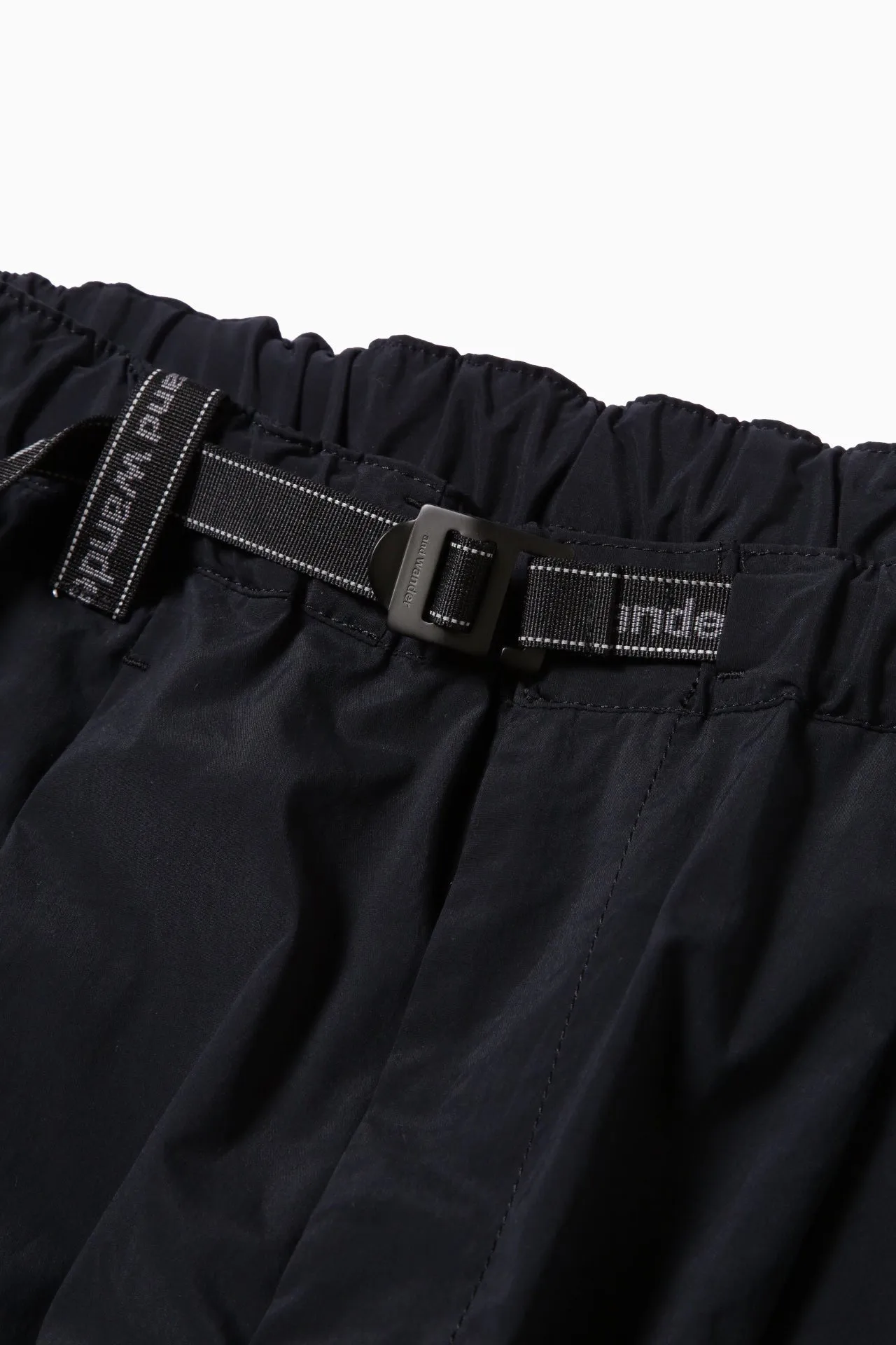 and wander - UV Cut Stretch Pants - Black