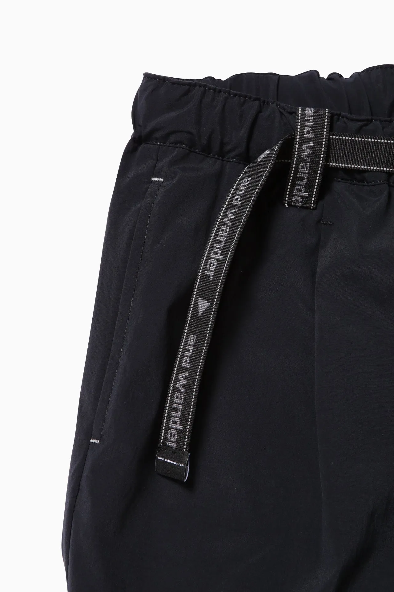 and wander - UV Cut Stretch Pants - Black