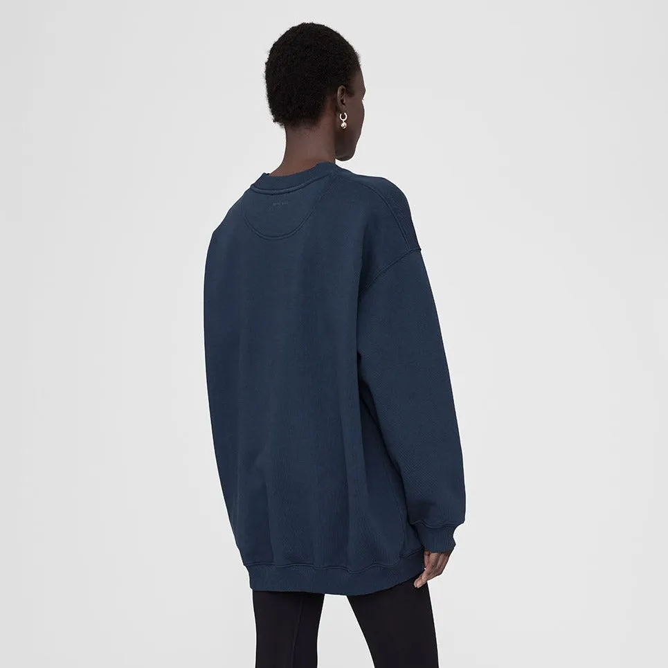 ANINE BING Tyler Sweatshirt | Navy