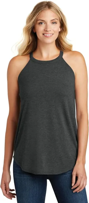 Apparel Globe Womens Perfect Tri-Rocker Tank Top 4.5-Ounce, 32 Singles 2X1 Rib Knit Neck Curved Hem Tear-Away Label Camisole