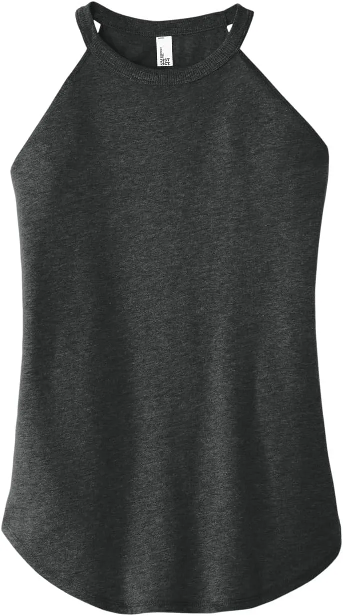 Apparel Globe Womens Perfect Tri-Rocker Tank Top 4.5-Ounce, 32 Singles 2X1 Rib Knit Neck Curved Hem Tear-Away Label Camisole