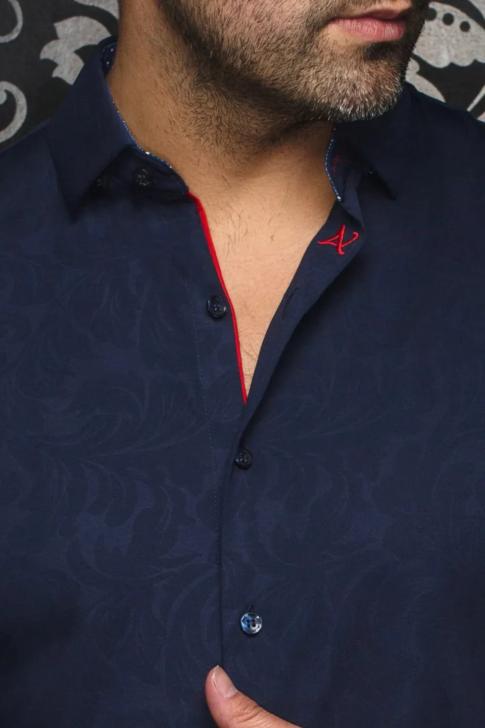 Au Noir DUNN Long Sleeve Knit Shirt