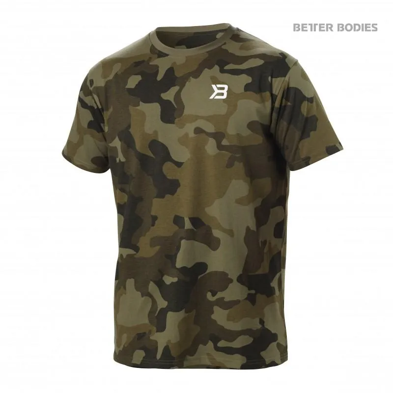 Better Bodies Harlem Oversize Tee - Military Camo