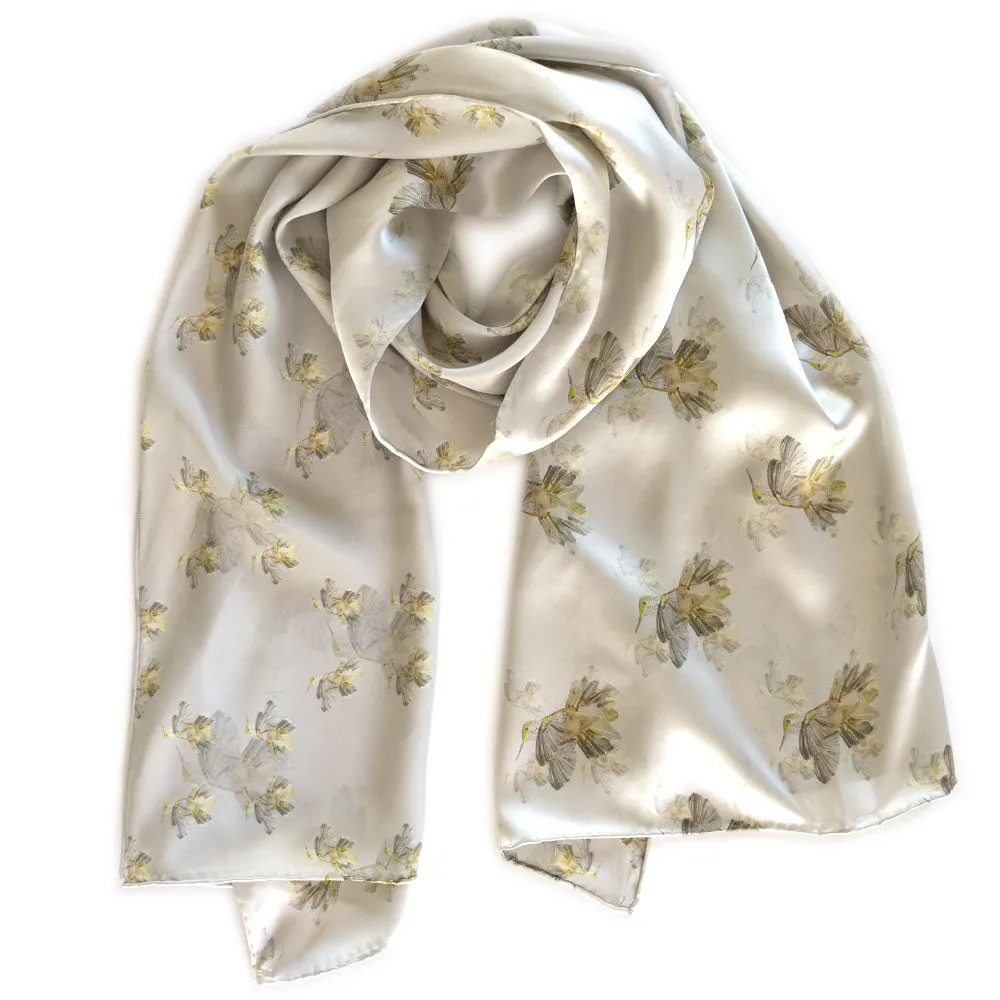 Blanca Flowerkisser Italian Silk Scarf