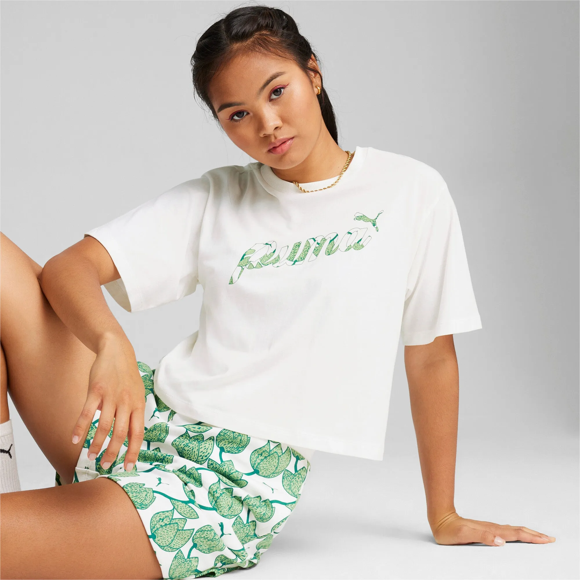 Blossom Short Graphic Tee
