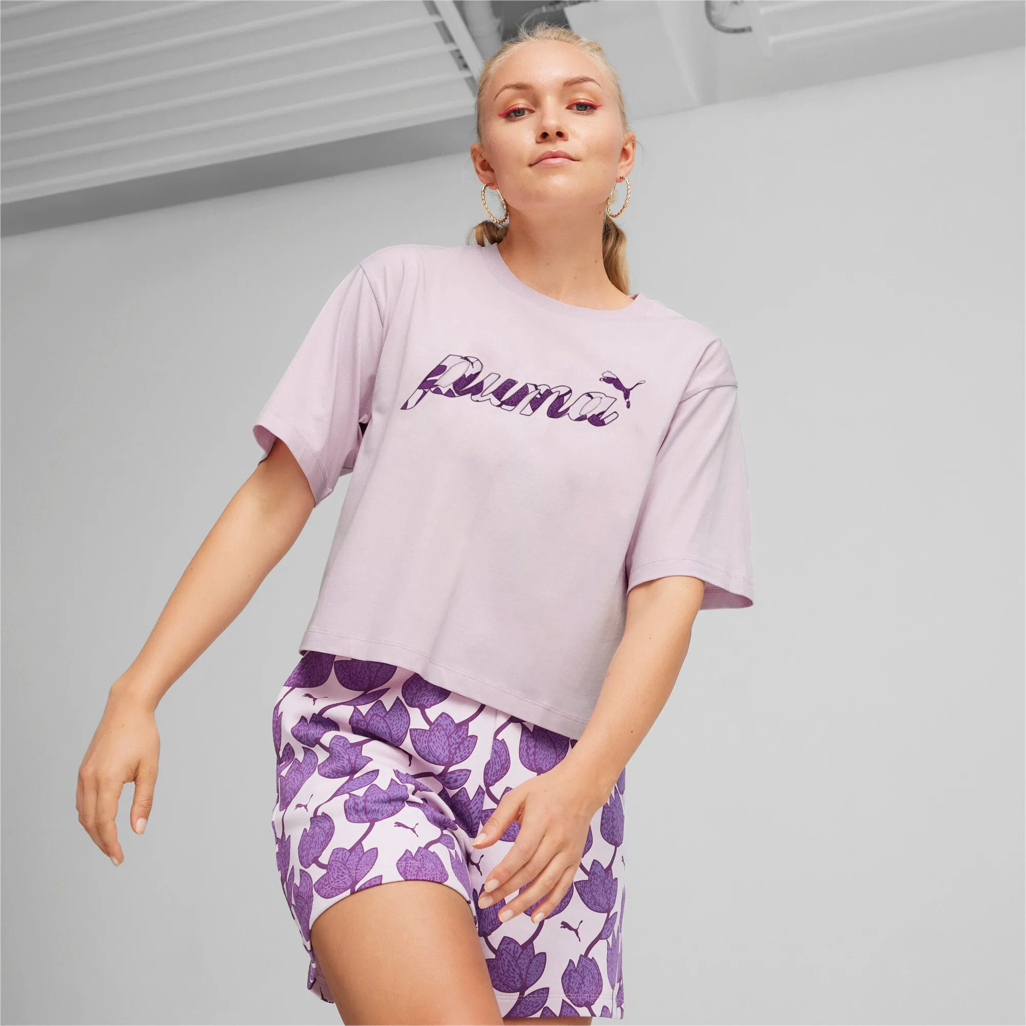Blossom Short Graphic Tee