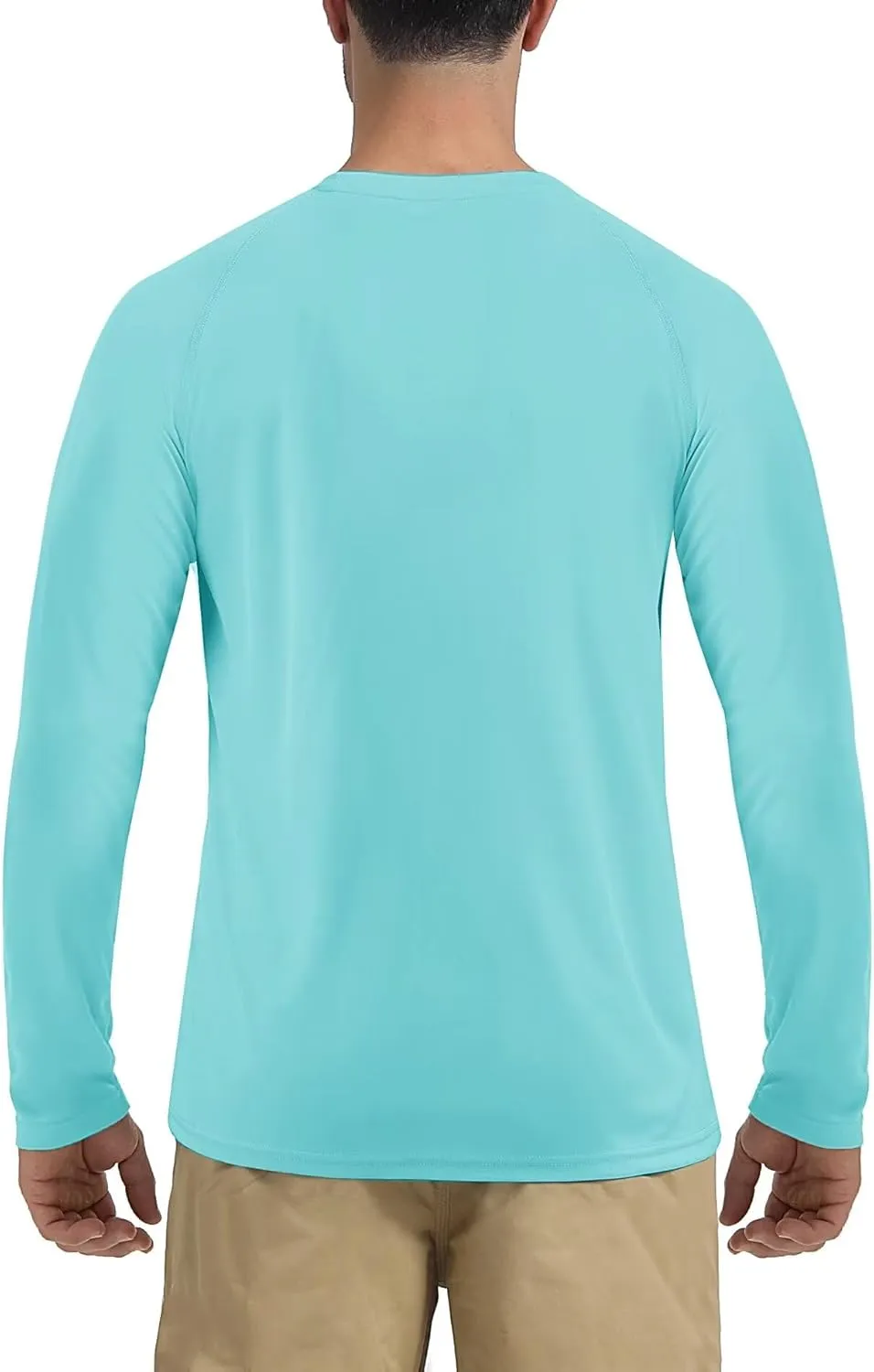 Boladeci Men's UPF 50  Sun Protection UV SPF Shirts Long Sleeve Lightweight Quick Dry Swim T-Shirts Rash Guard