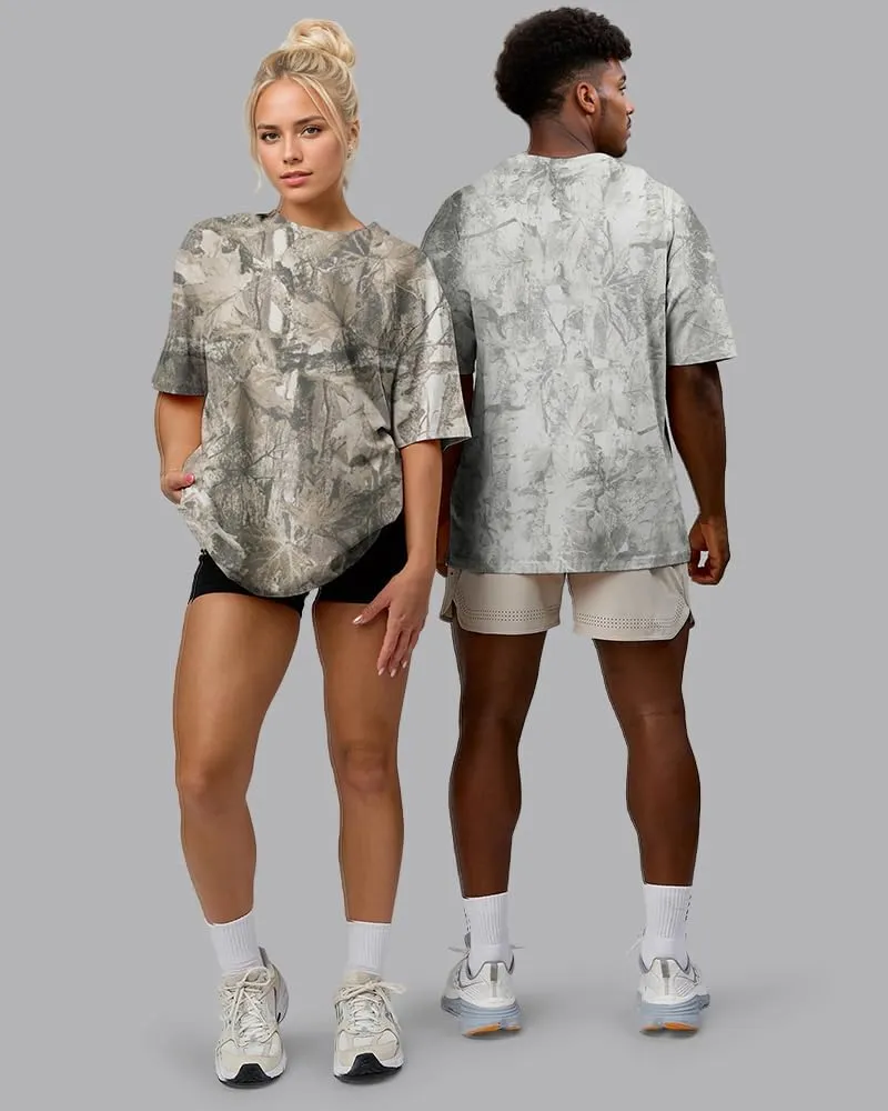 Camo Oversized Shirt Y2k Crewneck Maple Leaf Printed Short Sleeve Unisex Summer Graphic Tees