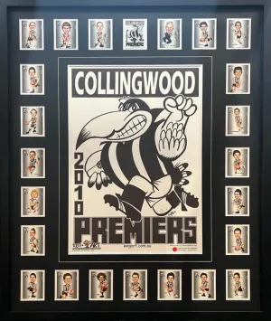 COLLINGWOOD 2010 PREMIERS WEG ART FRAMED