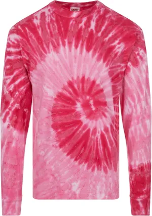 DARESAY Long Sleeve Tie Dye T-Shirt, for Men, Women and Teens (Up to 5XL)