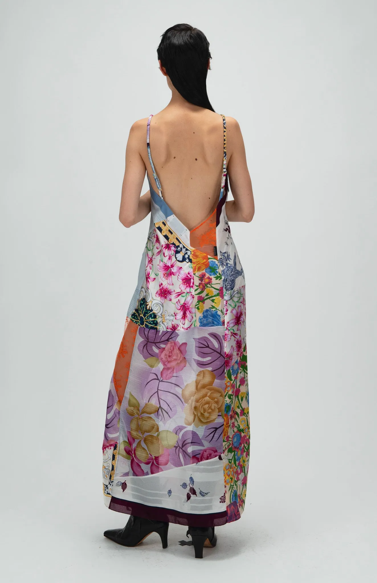 Dress Scarf Patchwork 01