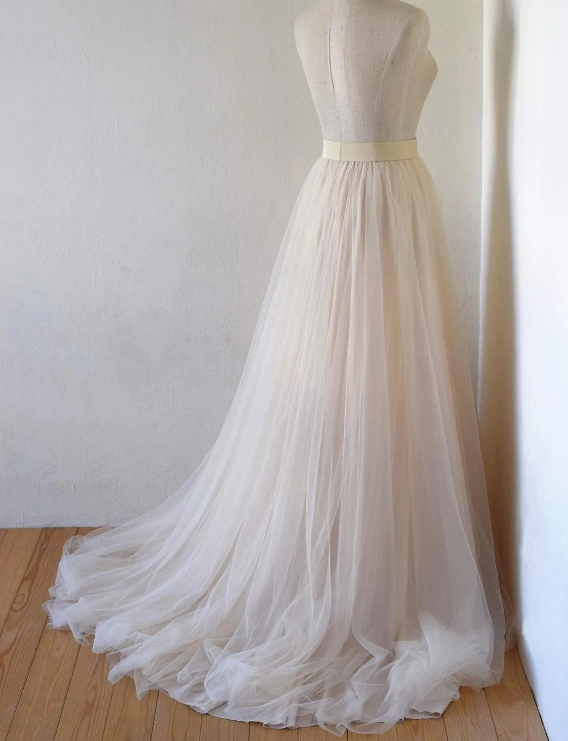 EllieHouse Adult Split Long Floor Prom Party Evening Tulle Skirt P61
