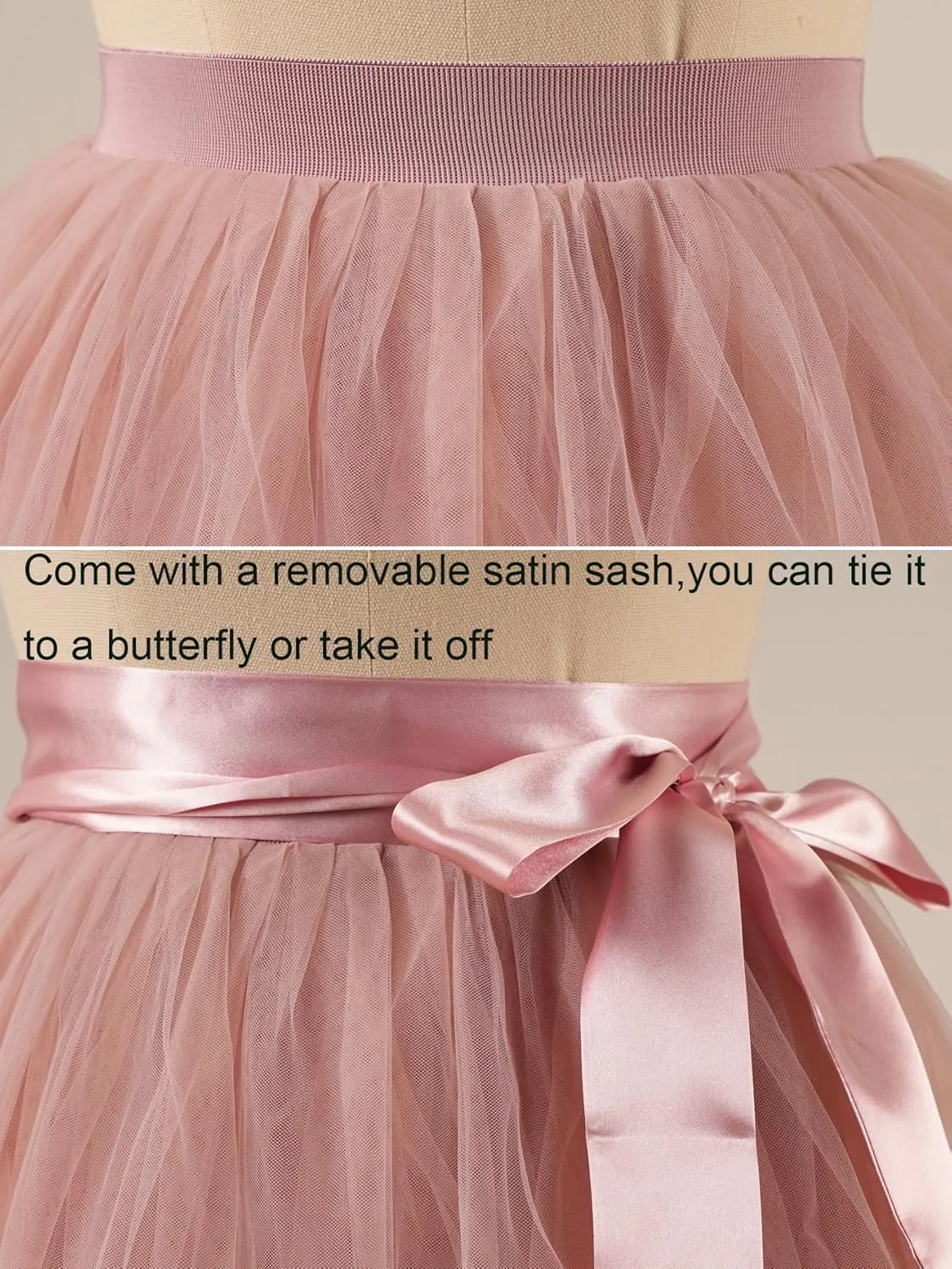 EllieHouse Womens Long Tutu Party Evening Tulle Skirt PC05
