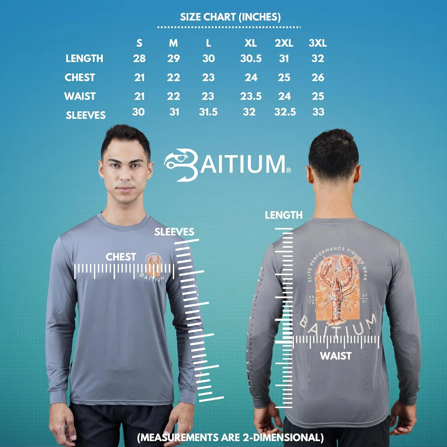 Fishing Shirts for Men, Mens Fishing Shirts Long Sleeve, UPF 50 Quick Dry, Rash Gaurd, Fishing Clothes for Men, Fishing Gear