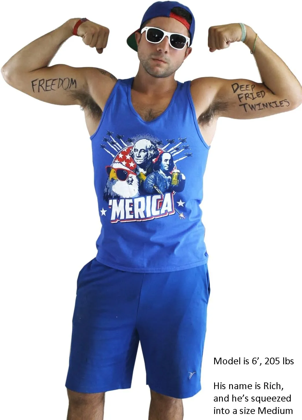 Funny Men's Tank Tops - Adult Guy Humor Dad Workout Lifting Beach Cruise Tanks