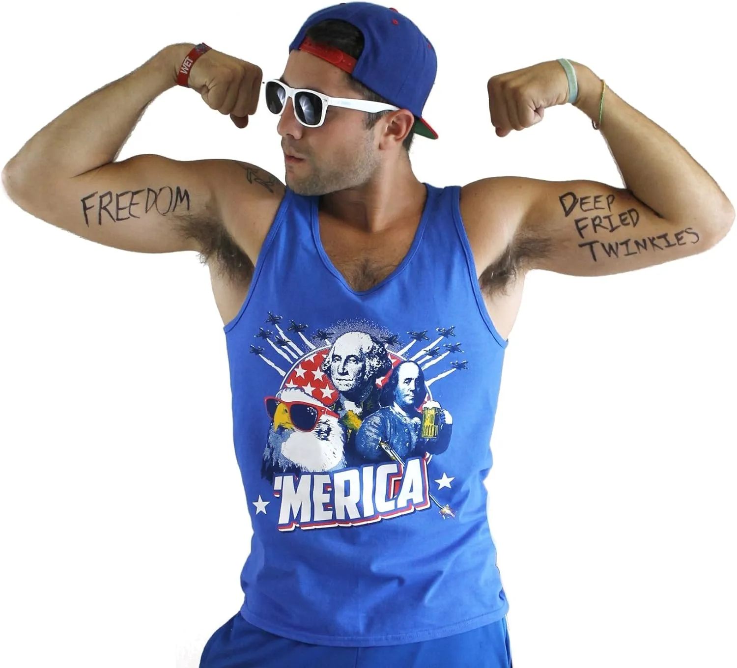 Funny Men's Tank Tops - Adult Guy Humor Dad Workout Lifting Beach Cruise Tanks