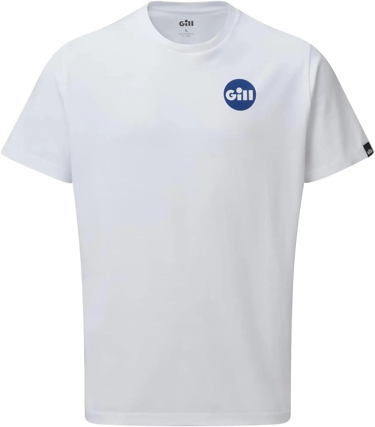 Gill Graphic Organic Cotton Short Sleeve T-Shirt - White A