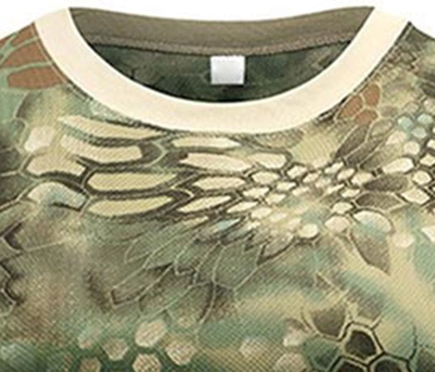 GOKKILRW Men's T Shirts Casual Camo Printed Lightweight Quick Dry Plus Size Crewneck Short Sleeve Military Hunting Tees