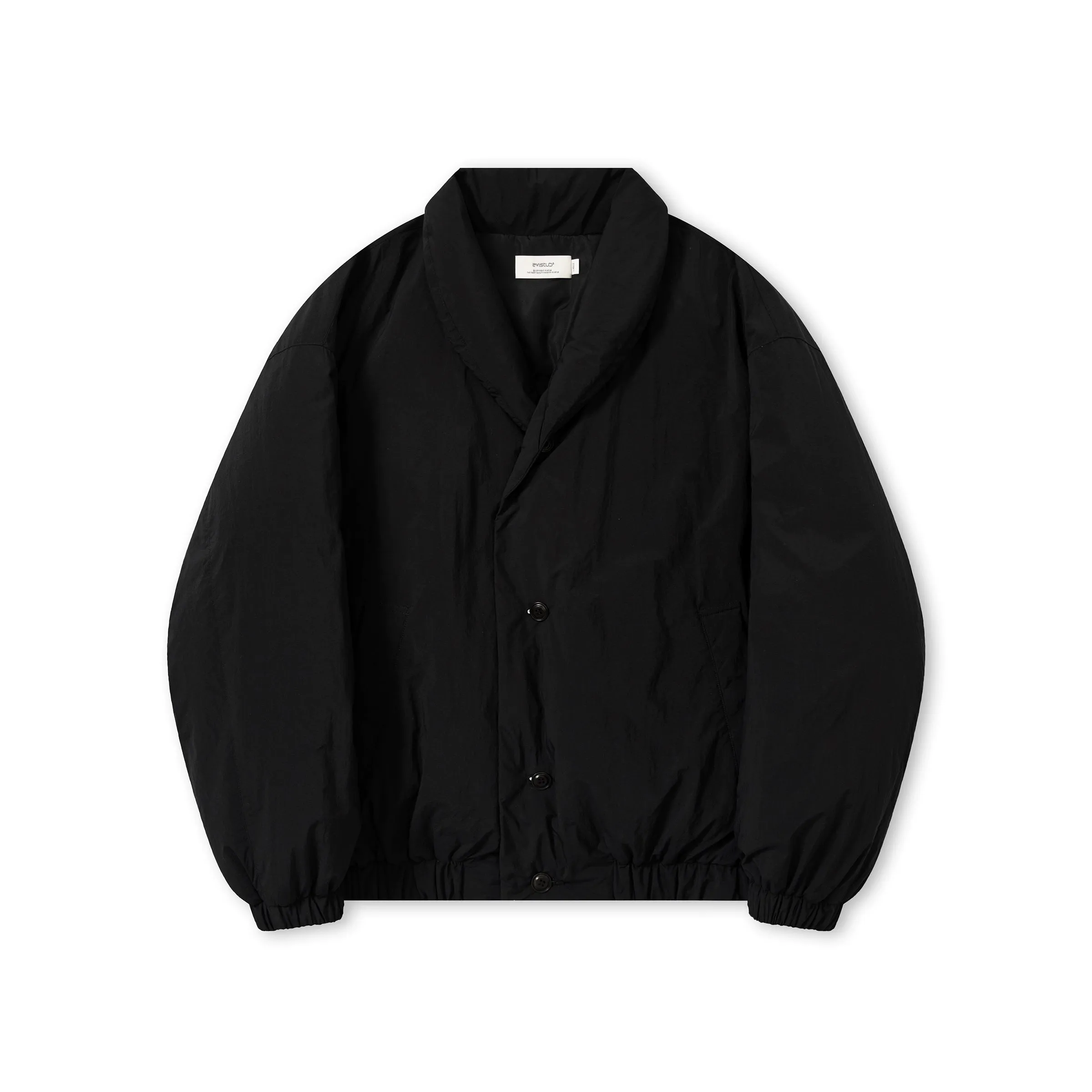Green Fruit Collar Puffer Jacket