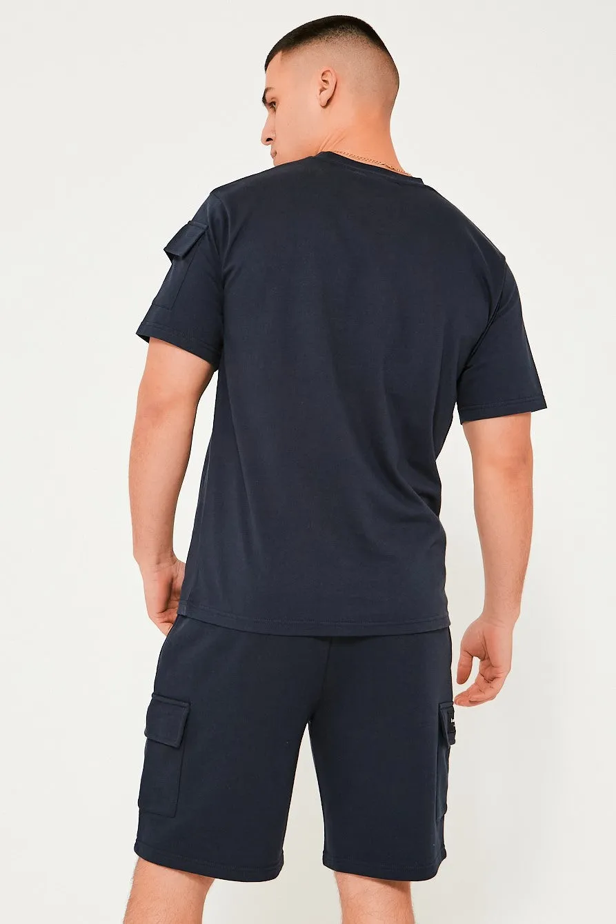 Hampden Regular Fit T-Shirt - Navy