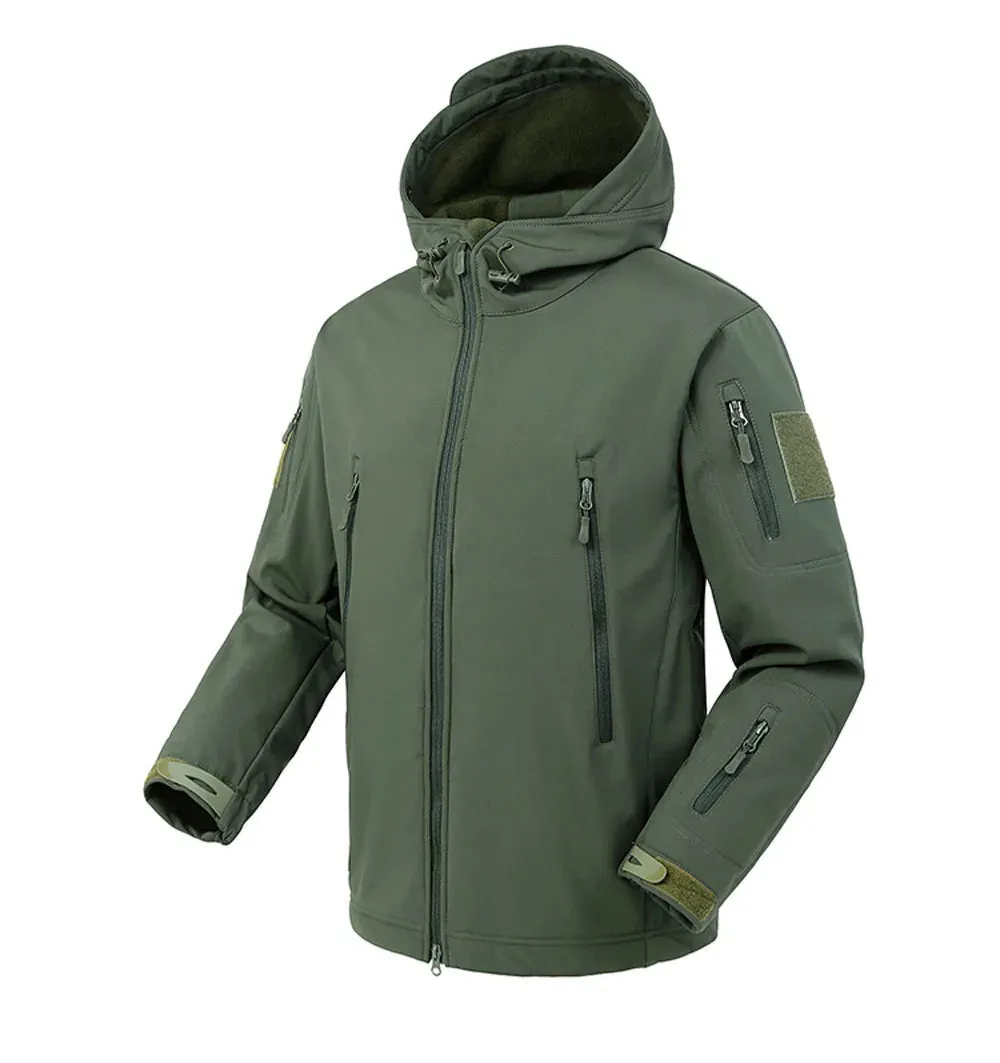Heren Softshell Regenjack  Winddicht en Ademend voor Outdooractiviteiten