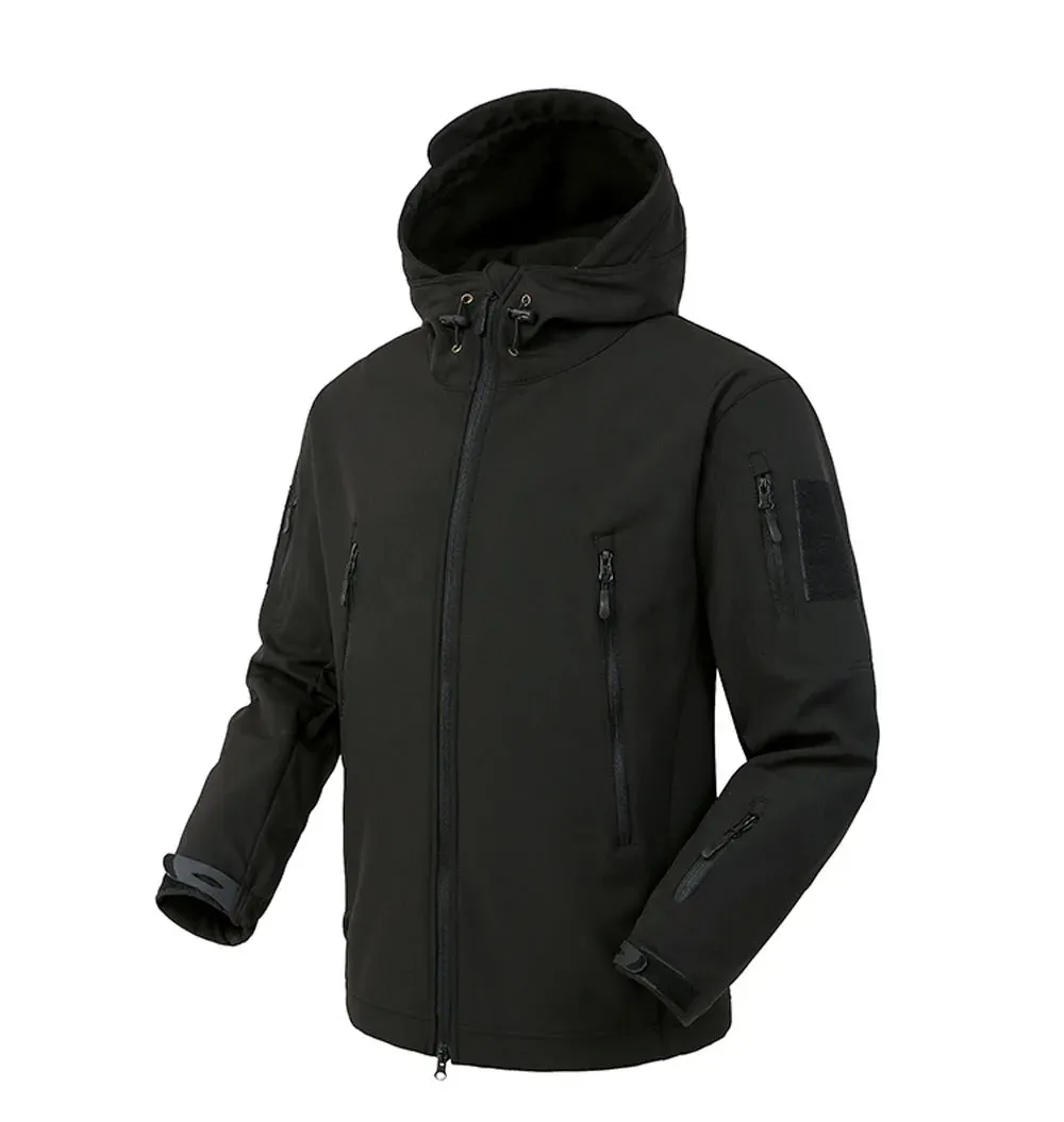 Heren Softshell Regenjack  Winddicht en Ademend voor Outdooractiviteiten