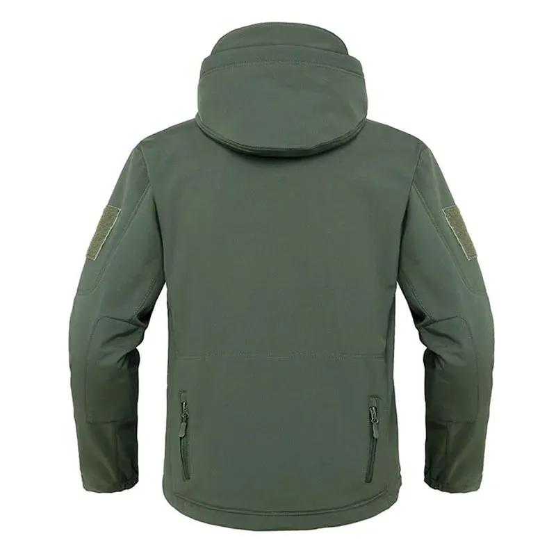 Heren Softshell Regenjack  Winddicht en Ademend voor Outdooractiviteiten