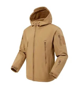 Heren Softshell Regenjack  Winddicht en Ademend voor Outdooractiviteiten