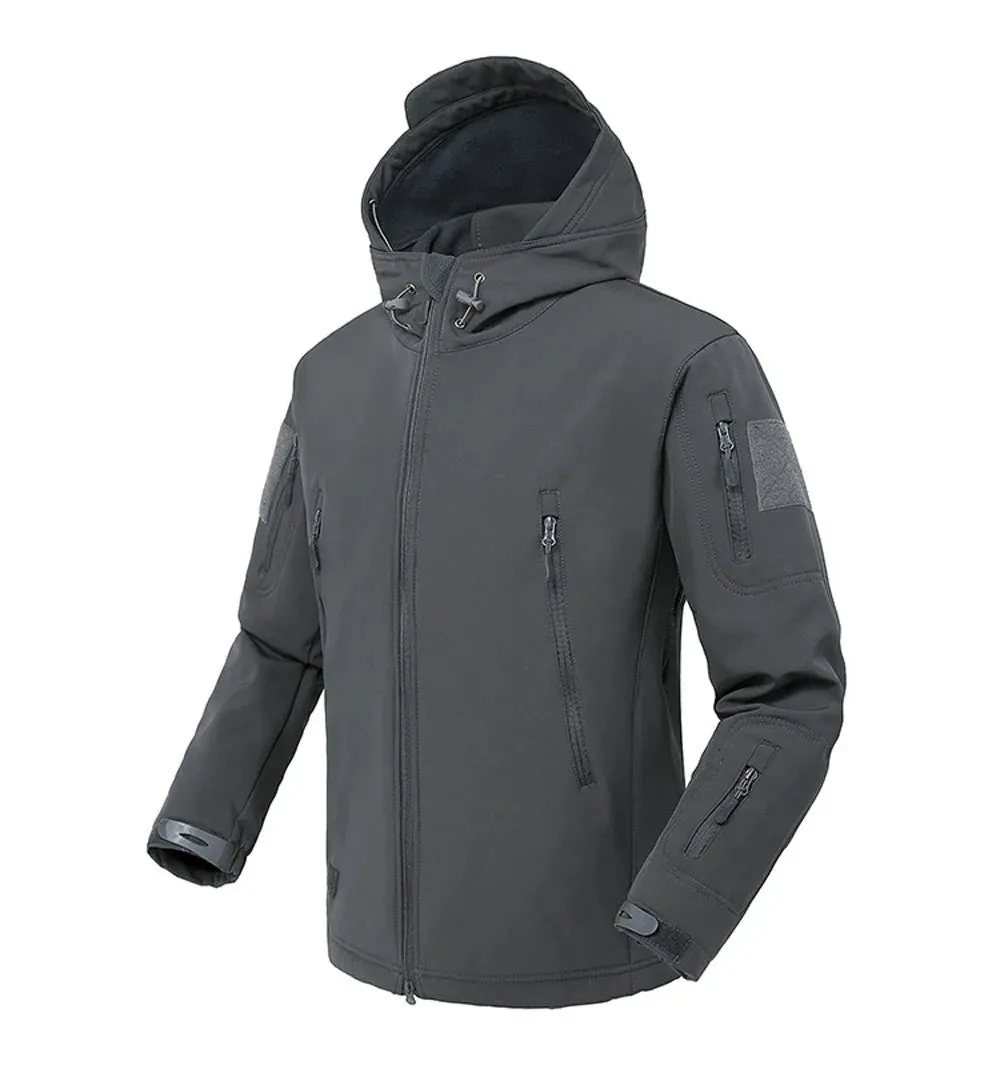 Heren Softshell Regenjack  Winddicht en Ademend voor Outdooractiviteiten