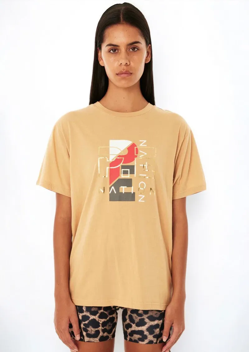 Hertiage Tee | Sand