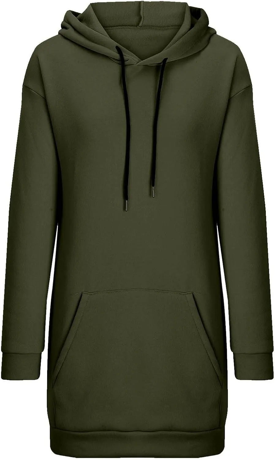 Hoodie Dress for Women Oversized Hoodies for Women Plus Size Casual Crewneck Long Sleeve Pullover with Pockets