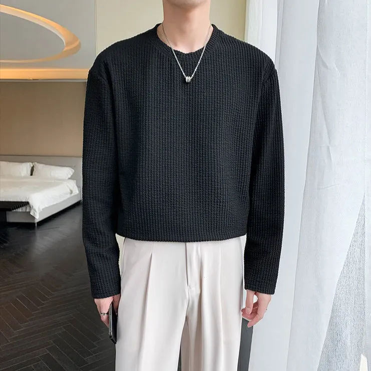 [Korean Style] 6 Colors Long Sleeved Knit Sweatshirts