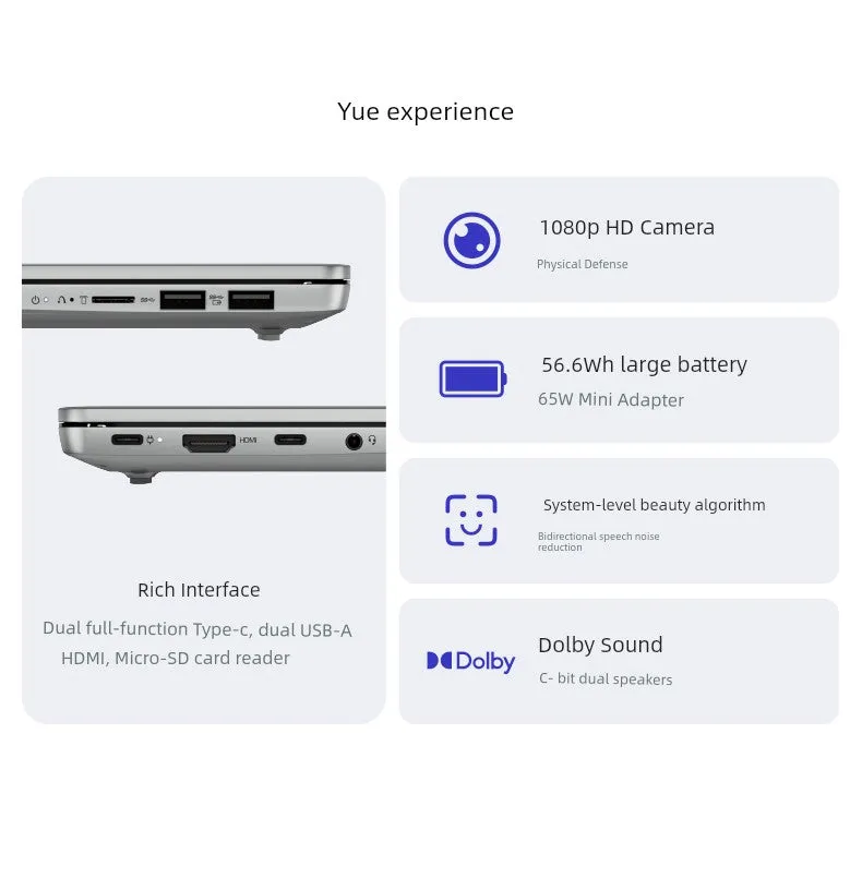 Lenovo Xiaoxin 16 Business Office Portable Ultra-Light Tablet