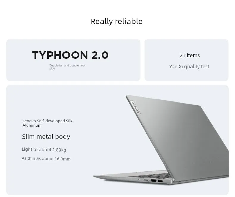 Lenovo Xiaoxin 16 Business Office Portable Ultra-Light Tablet