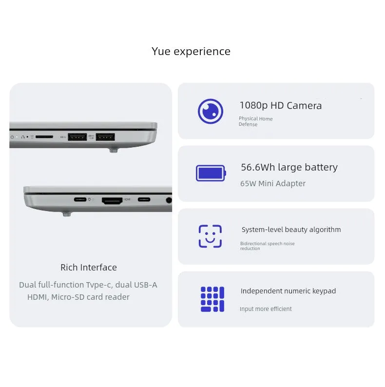 Lenovo Xiaoxin 16 Business Office Portable Ultra-Light Tablet