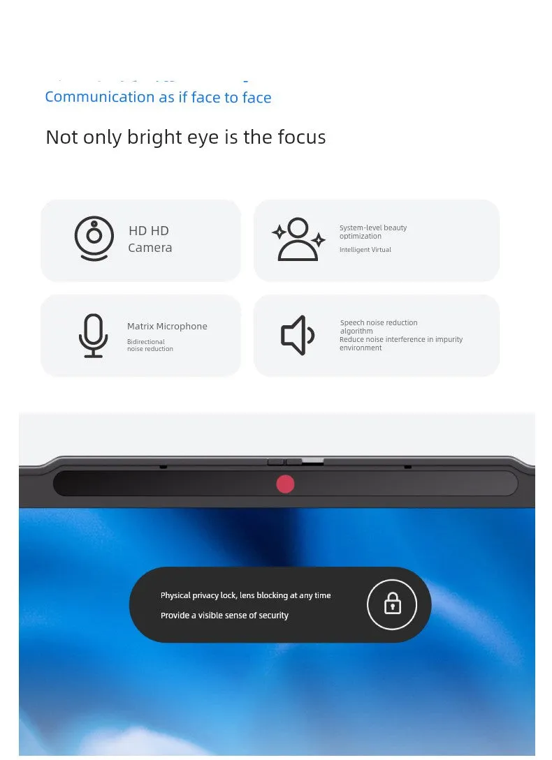 Lenovo Xiaoxin 16 Business Office Portable Ultra-Light Tablet