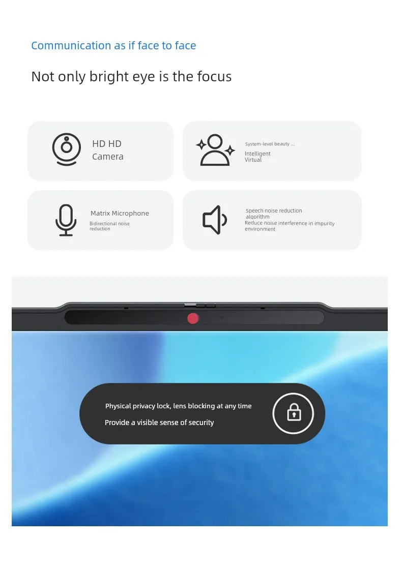 Lenovo Xiaoxin 16 Business Office Portable Ultra-Light Tablet
