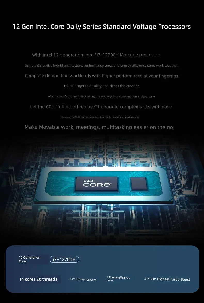 Lenovo Xiaoxin 16 Business Office Portable Ultra-Light Tablet