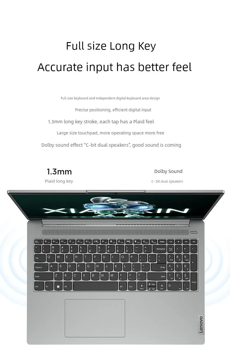 Lenovo Xiaoxin 16 Business Office Portable Ultra-Light Tablet