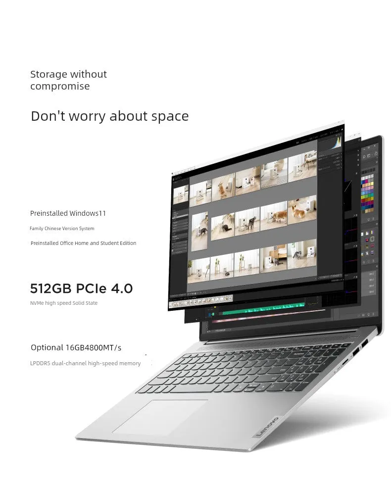 Lenovo Xiaoxin 16 Business Office Portable Ultra-Light Tablet