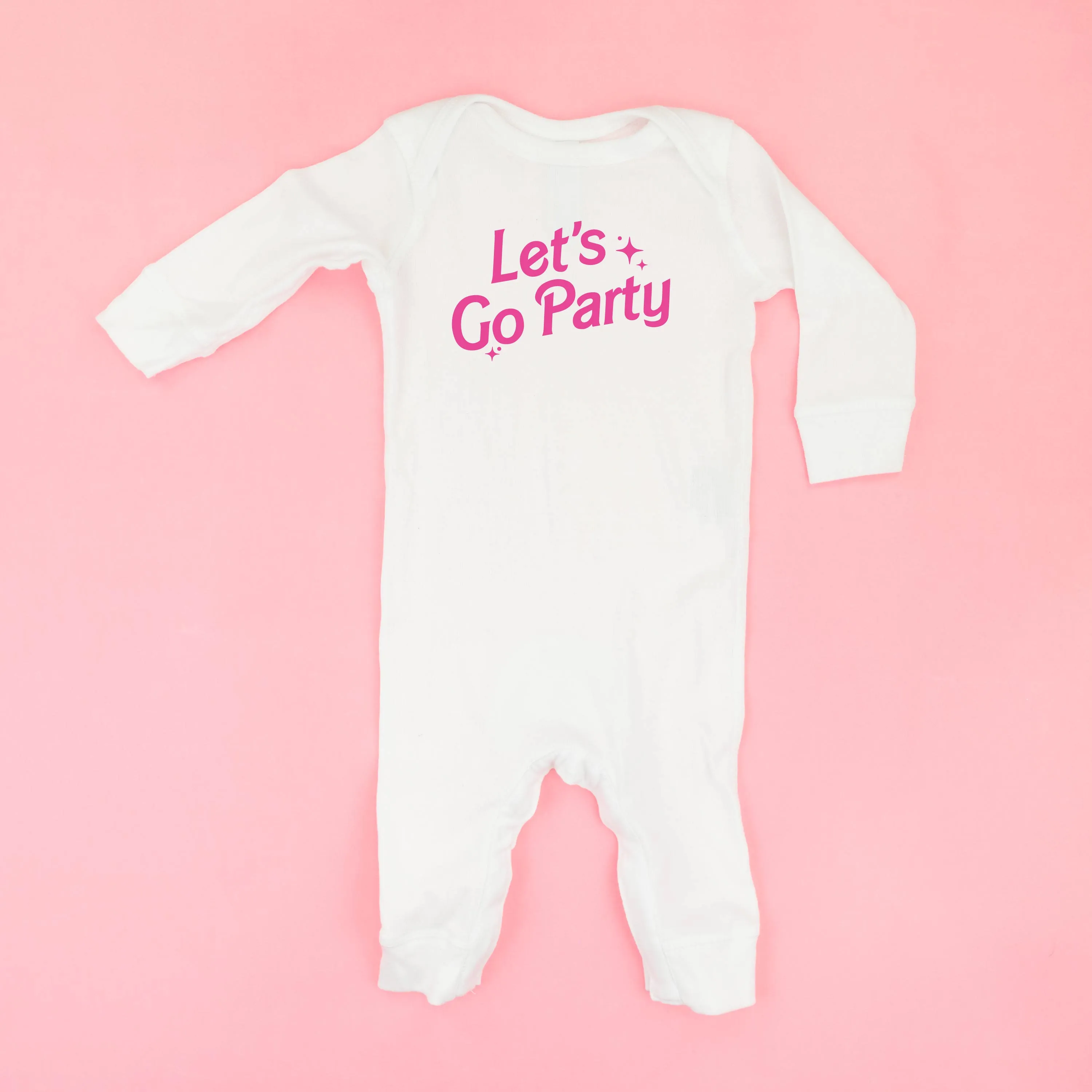 Let's Go Party (Barbie Party) - One Piece Baby Sleeper