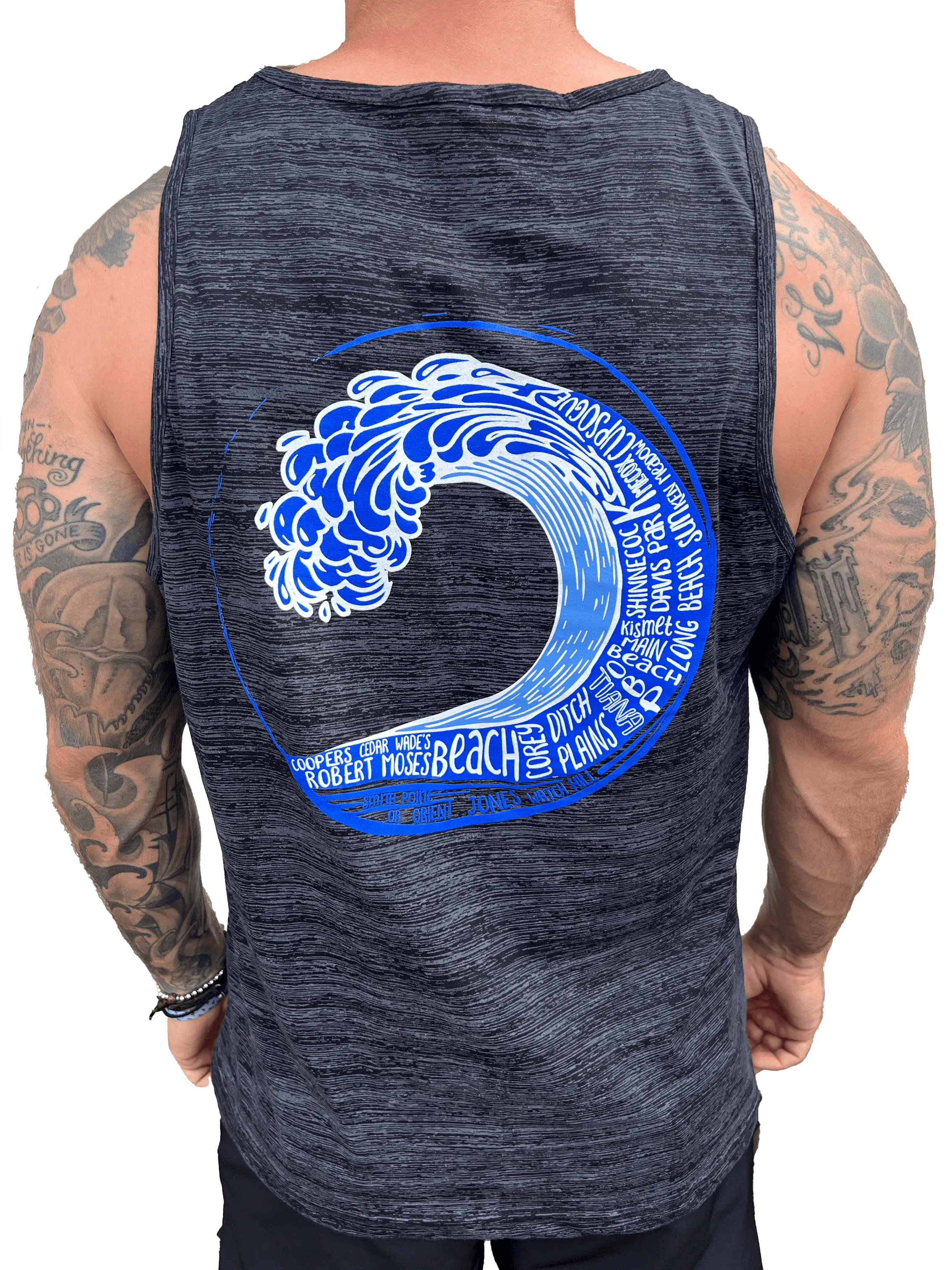 Long Island Beach Wave Tank (Charcoal)